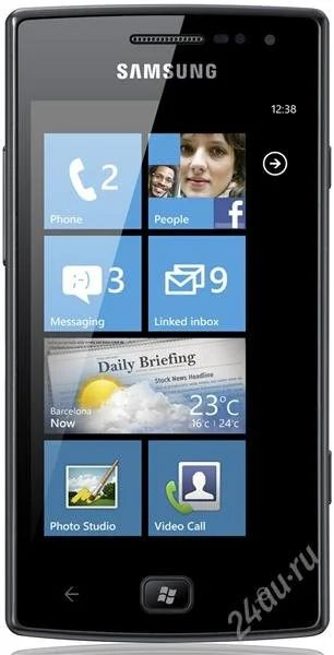 Лот: 2363309. Фото: 1. Сотовый телефон Samsung I8350... Смартфоны