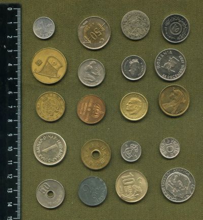 Лот: 6721104. Фото: 1. иностранные монеты лотом 20 штук... Австралия и Океания