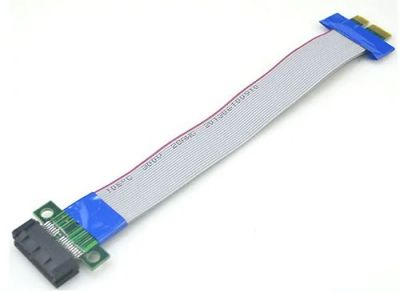 Лот: 3920798. Фото: 1. PCI-E riser 1x-1x \ riser райзер... Шлейфы, кабели, переходники