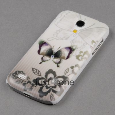 Лот: 3308727. Фото: 1. чехол Cute Butterfly grey Samsung... Чехлы, бамперы
