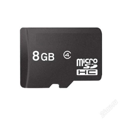 Лот: 2540783. Фото: 1. Флеш карта (память) 8 gb microSD... Карты памяти