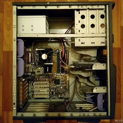 Лот: 18569458. Фото: 1. ПК (Asus P4P800SE + P4 2.4 GHz... Компьютеры в сборе