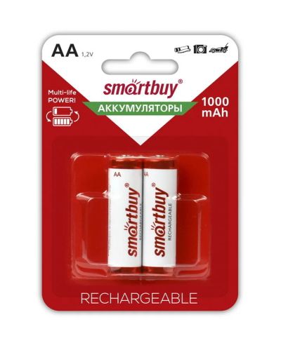 Лот: 17673916. Фото: 1. Аккумулятор AA Smart Buy R6 NiMh... Батарейки, аккумуляторы, элементы питания
