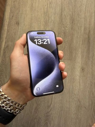 Лот: 25850255. Фото: 1. iPhone 15 pro синий титан 256... Смартфоны