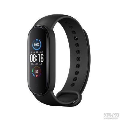 Лот: 16288718. Фото: 1. Xiaomi Mi Band 5 EU Version... Смарт-часы, фитнес-браслеты, аксессуары
