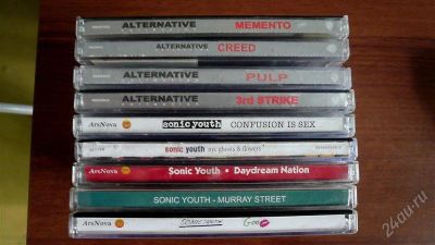 Лот: 1986030. Фото: 1. 9CD групп Sonic Youth и другие... Аудиозаписи