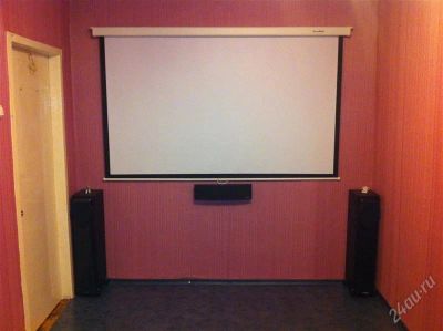 Лот: 2566725. Фото: 1. Экран 200 см в ширину - ScreenMedia... Проекторы