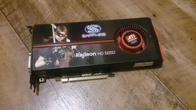 Лот: 6047930. Фото: 1. 1Gb sapphire ati radeon hd 5850. Видеокарты