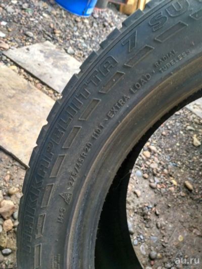 Лот: 10413006. Фото: 1. Колеса 275/45/R20 Nokian Hakkapeliitta... Шины