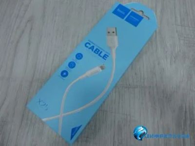 Лот: 13417054. Фото: 1. Кабель iPhone Lightning Hoco X25... Дата-кабели, переходники