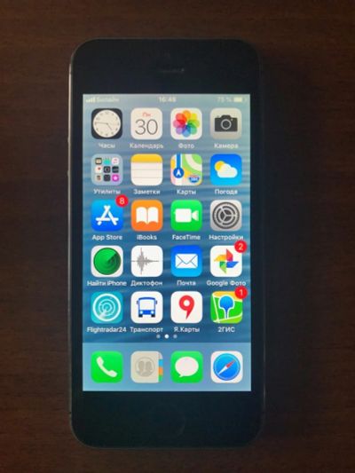 Лот: 11777325. Фото: 1. iPhone 5s 16Gb ref Space Grey. Смартфоны