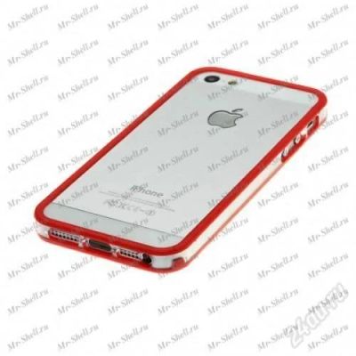 Лот: 6808563. Фото: 1. Бампер (Чехол) iPhone 5/5S Розовый... Чехлы, бамперы