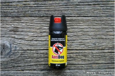 Лот: 12202695. Фото: 1. Баллончик аэрозольный "AntiDog... Баллончики