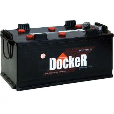 Лот: 16228749. Фото: 1. Аккумулятор Docker 190 Ач L/R... Аккумуляторы