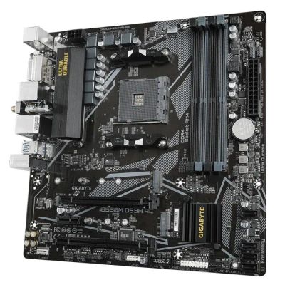 Лот: 24946722. Фото: 1. Мат.плата SocAM4 AMD B550 Gigabyte... Материнские платы