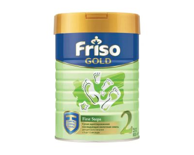 Лот: 10874803. Фото: 1. Фрисолак 2 Friso gold 2 не вскрыта. Детское питание
