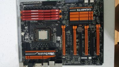 Лот: 14068565. Фото: 1. 1150 Gigabyte GA-Z97X-SOC Force. Материнские платы