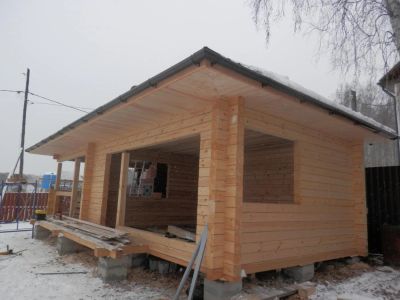 Лот: 4098150. Фото: 1. Строительство домов из бруса... Срубы, бани, дома