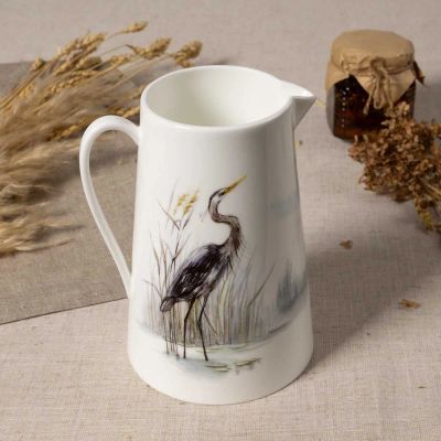Лот: 24933636. Фото: 1. Кувшин Zapel Ardea Cinerea. Кувшины, графины