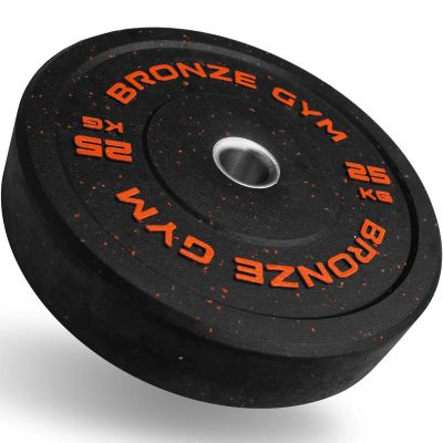 Лот: 22355076. Фото: 1. Диск бамперный 25 кг Bronze Gym... Штанги, блины