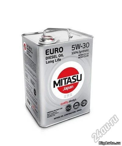 Лот: 6232424. Фото: 1. MiTASU EURO DiESEL LONG LIFE 5w30... Масла, жидкости