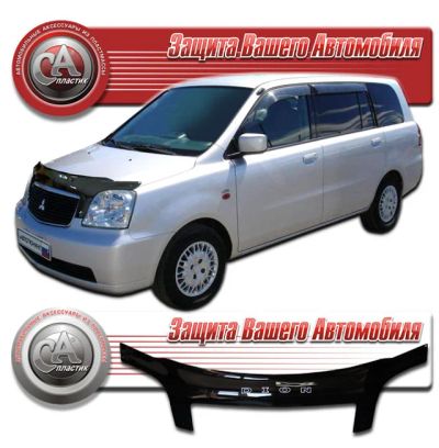 Лот: 4831192. Фото: 1. Дефлектор капота (чёрный) Mitsubishi... Детали тюнинга