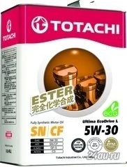 Лот: 7321536. Фото: 1. Totachi SN/CF Ultima EcoDrive... Масла, жидкости