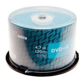 Лот: 5181660. Фото: 1. Диск DVD-R Intro 4.7Gb 16x Shrink... CD, DVD, BluRay