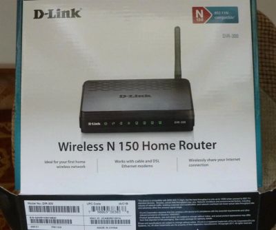Лот: 3150582. Фото: 1. Маршрутизатор D-Link Dir-300. WiFi, Bluetooth адаптеры