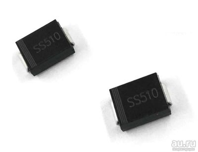 Лот: 13517108. Фото: 1. SS510 Диод Шоттки ( 5A 100V). Диоды и тиристоры