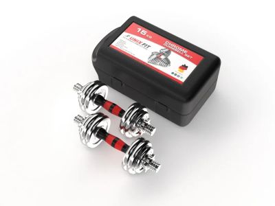 Лот: 22367265. Фото: 1. Набор гантелей UnixFit в кейсе... Гантели