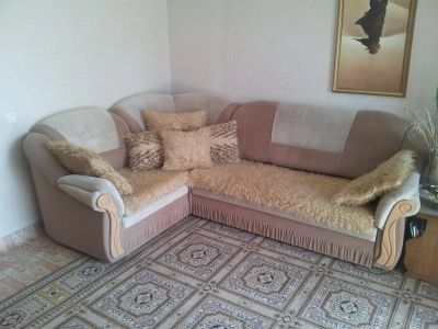 Лот: 2975004. Фото: 1. Мягкая мебель - угловой диван... Кресла, пуфы