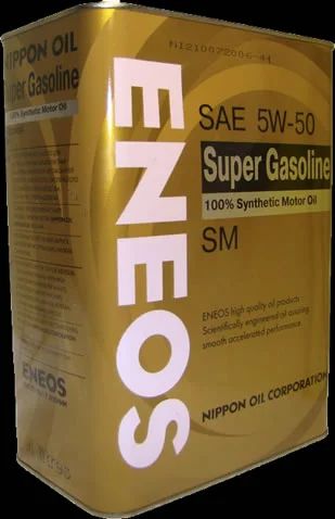 Лот: 4661065. Фото: 1. Eneos Super Gasoline, 5W-50, SM... Масла, жидкости