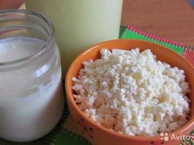 Лот: 7445020. Фото: 1. Деревенский творог. Молоко и молочные продукты