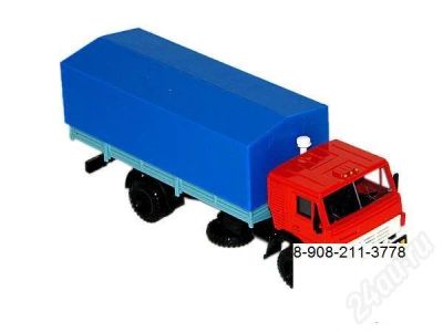 Лот: 351018. Фото: 1. моделька Камаз 5325 с тентом. Автомоделизм