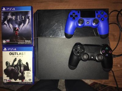 Лот: 10223706. Фото: 1. PlayStation 4. Игровые приставки, консоли