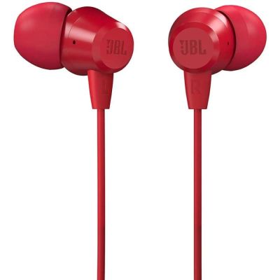 Лот: 25604017. Фото: 1. Наушники JBL C50HI Red (JBLC50HIRED... Наушники, гарнитуры