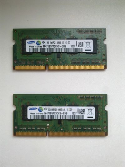 Лот: 17282522. Фото: 1. Samsung DDR3 2Gb PC3-10600S. Оперативная память