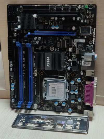 Лот: 19505780. Фото: 1. Мат. плата MSI G41M-P33 Combo... Материнские платы
