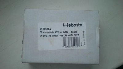 Лот: 10293526. Фото: 1. webasto digital timer1533 cpl... Автомобильные сигнализации