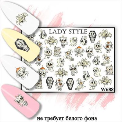 Лот: 11906370. Фото: 1. Слайдер W688 Lady Style. Украшения, дизайн ногтей