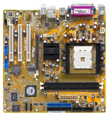 Лот: 4071071. Фото: 1. ASUS K8V-MX. Материнские платы