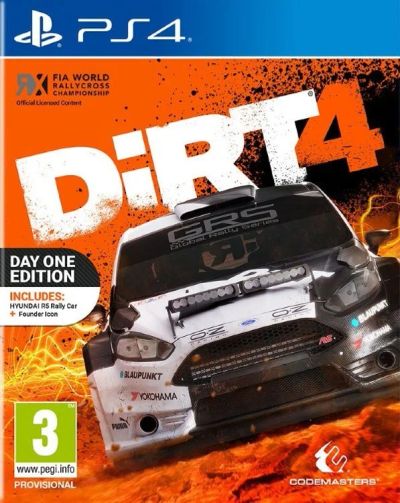 Лот: 6661135. Фото: 1. DiRT 4. Издание первого дня... Игры для консолей