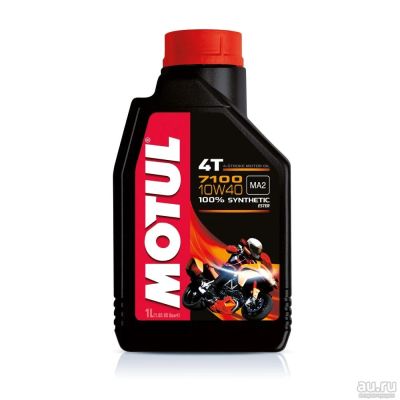 Лот: 12496967. Фото: 1. Motul 7100 4T 10W40 1 л. Масла, жидкости