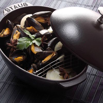 Лот: 24940481. Фото: 1. Кастрюля Staub Specials для мидий... Кастрюли