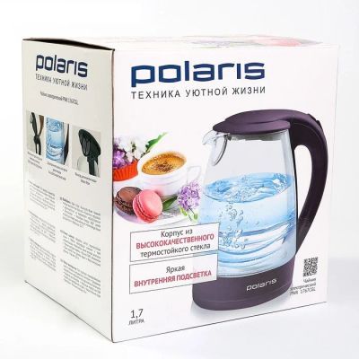 Лот: 15281281. Фото: 1. Чайник Polaris PWK 1767CGL. Чайники, заварники, турки