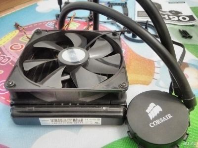 Лот: 9378267. Фото: 1. Corsair H90 в половину цены. Для... Системы охлаждения