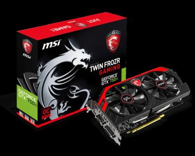 Лот: 8513862. Фото: 1. MSI GeForce gtx 750 ti 2gb. Видеокарты