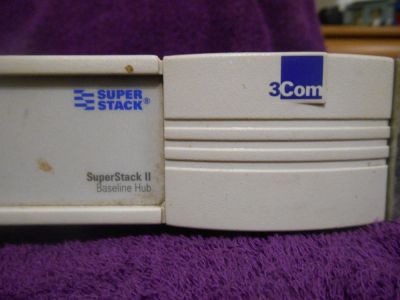 Лот: 10084887. Фото: 1. HUB 3COM Super Stack II 12 портовый... Коммутаторы
