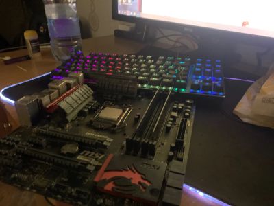 Лот: 19976039. Фото: 1. intel i7 4770 мат,плата msi z87m... Процессоры